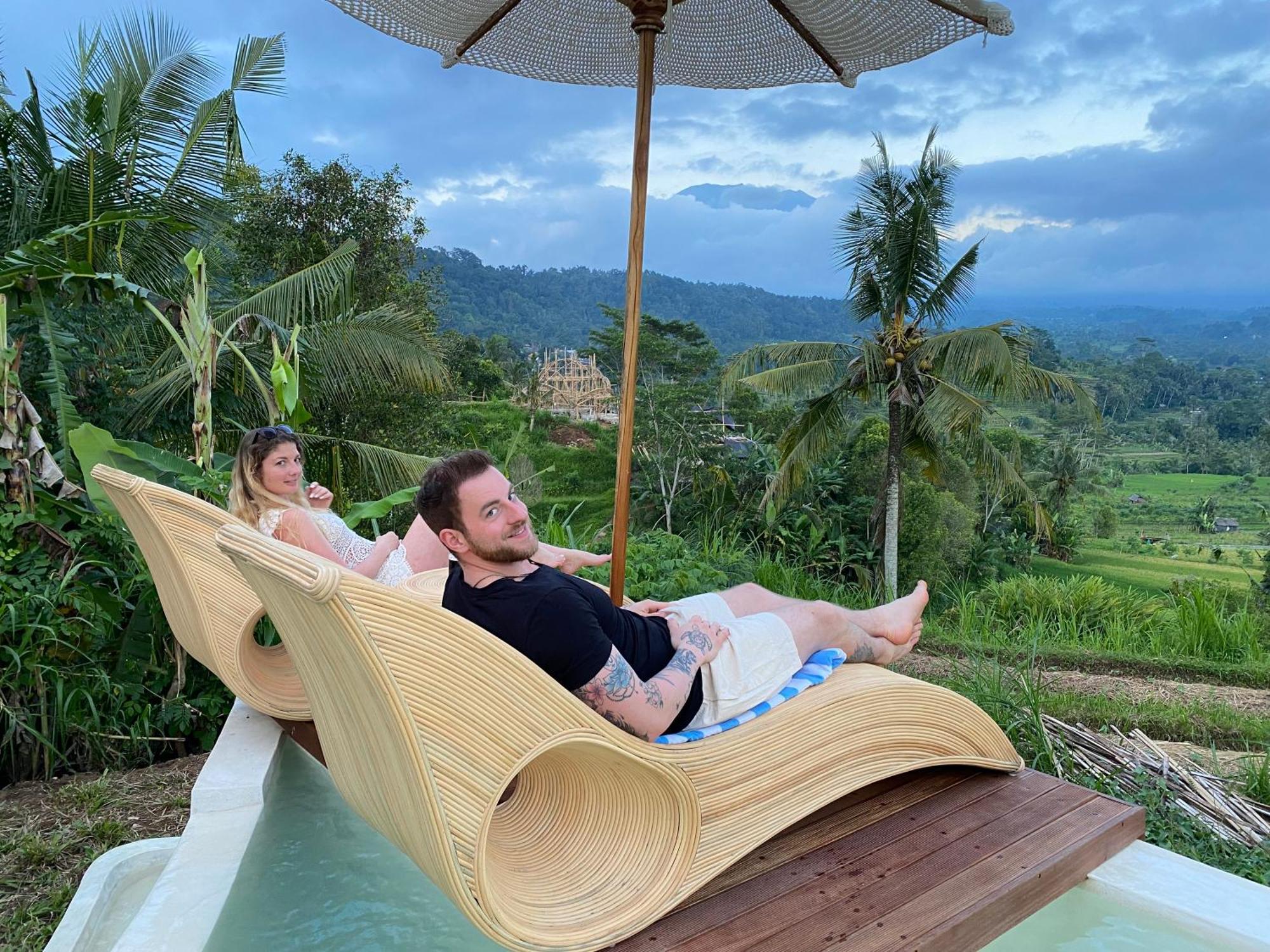 Bed and Breakfast Gladak Di Uma Bali Sidemen  Exterior foto