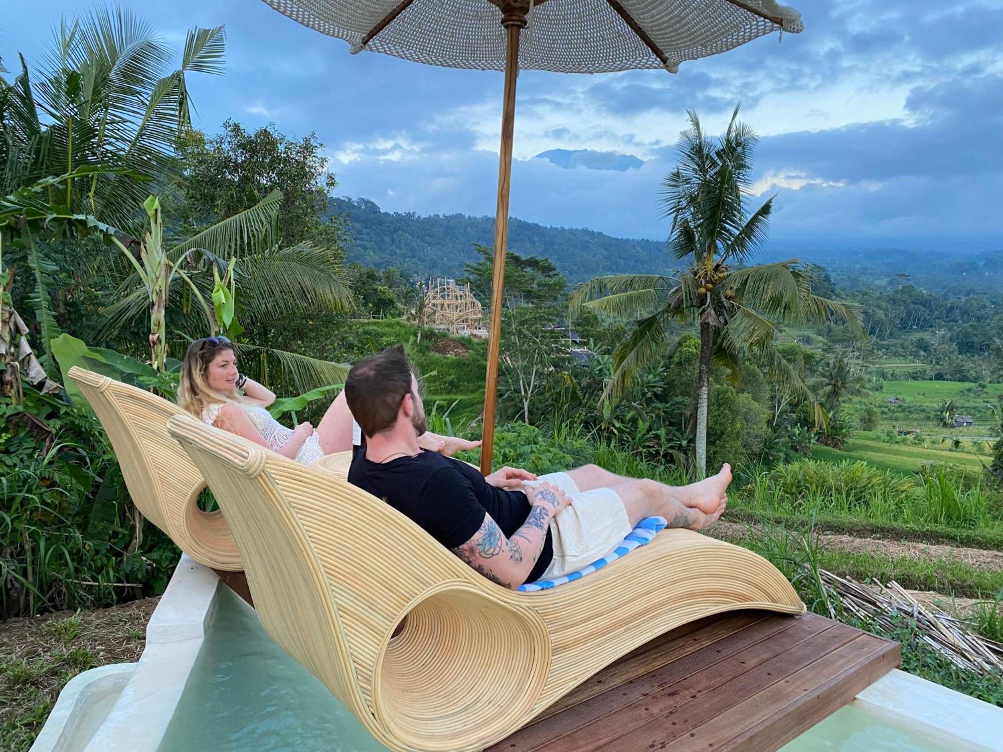 Bed and Breakfast Gladak Di Uma Bali Sidemen  Exterior foto