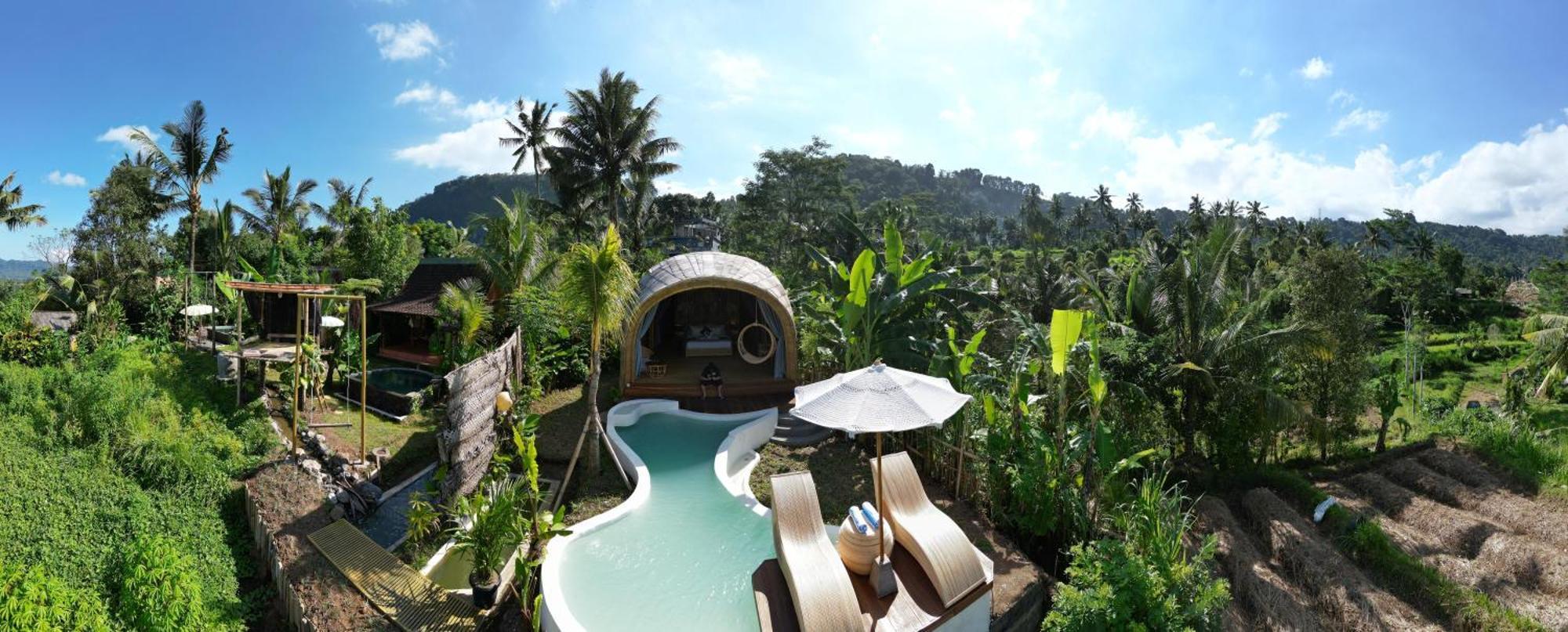 Bed and Breakfast Gladak Di Uma Bali Sidemen  Exterior foto